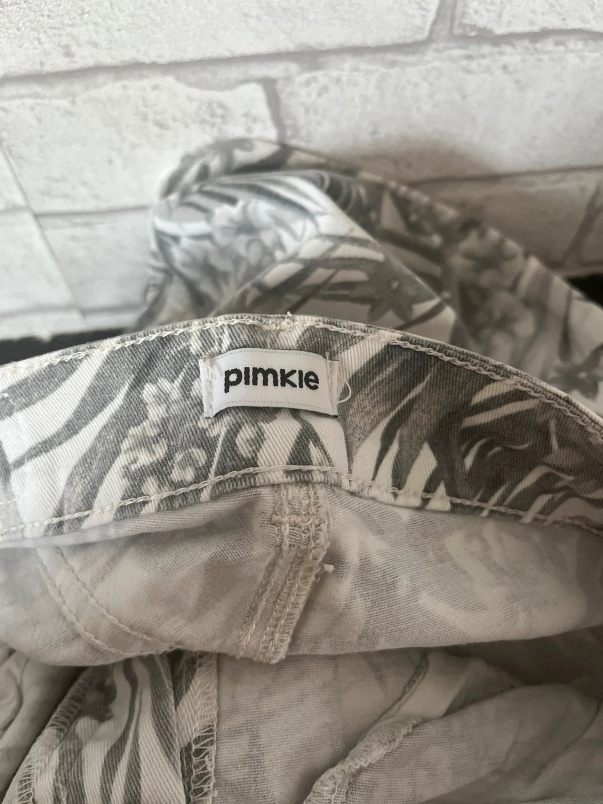 Superbe jean Pimkie T36 – impressão tropical de tendência – photo 3